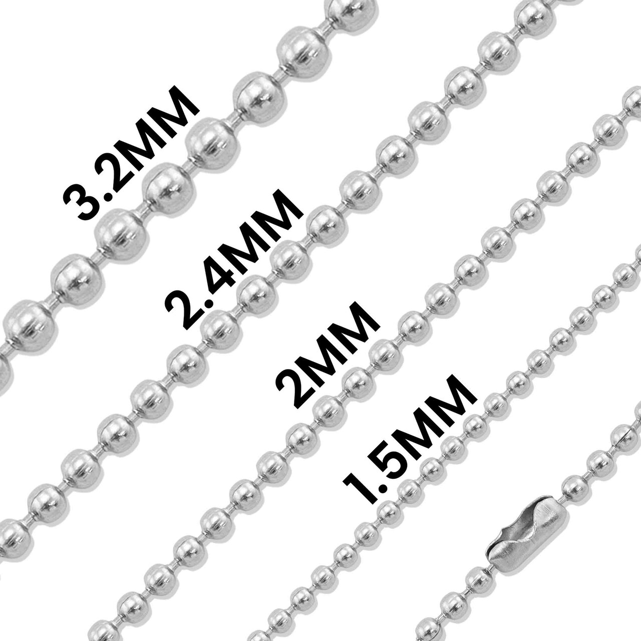 Stainless Steel Ball Bead Chain